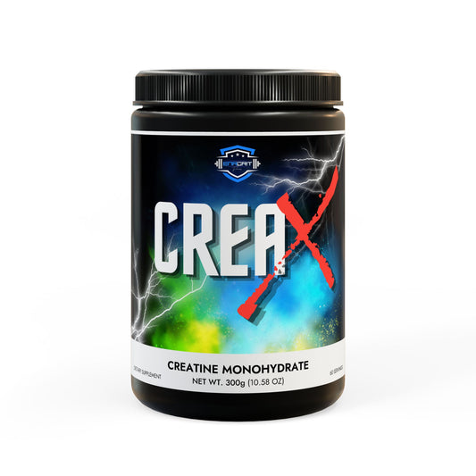 CreaX - Creatine Monohydrate Supplement (300g, 10.58oz)