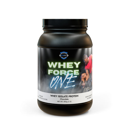 Whey Force One - Whey Isolate Protein Supplement (907g, 2lb)